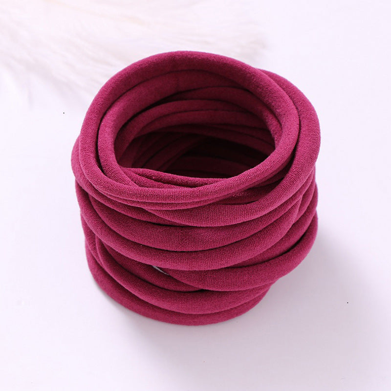 Wholesale Traceless Nylon Thin Children's Hair Loops