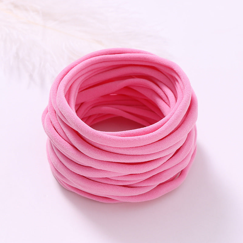 Wholesale Traceless Nylon Thin Children's Hair Loops