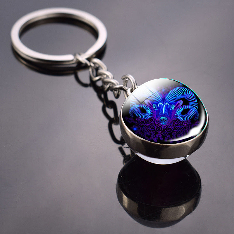 Wholesale Constellation Metal Keychains