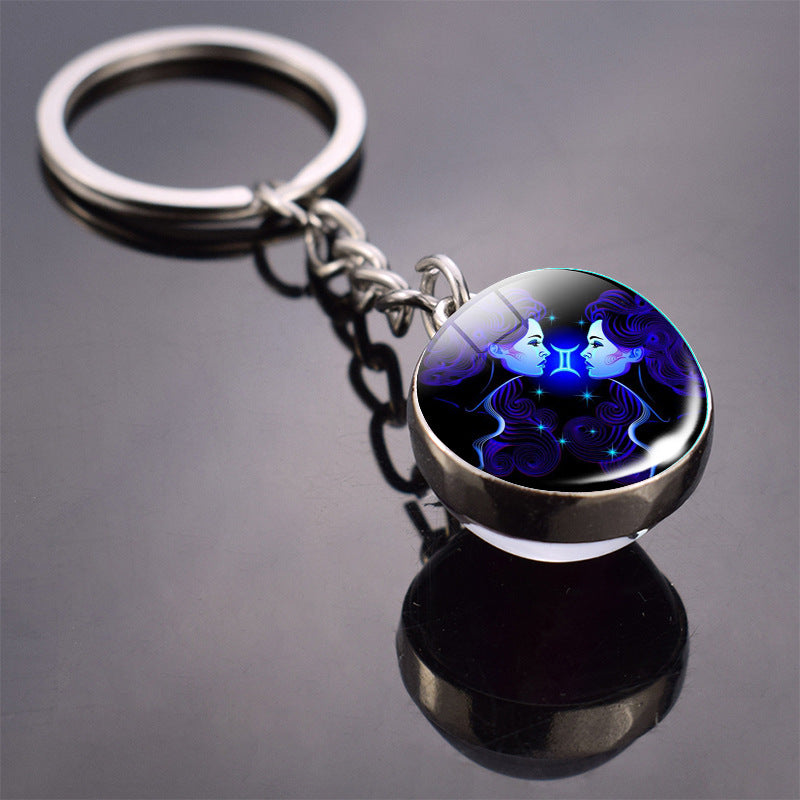 Wholesale Constellation Metal Keychains