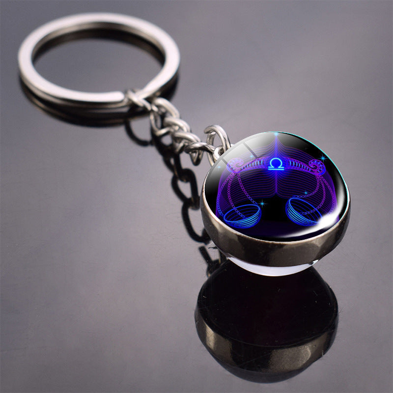 Wholesale Constellation Metal Keychains
