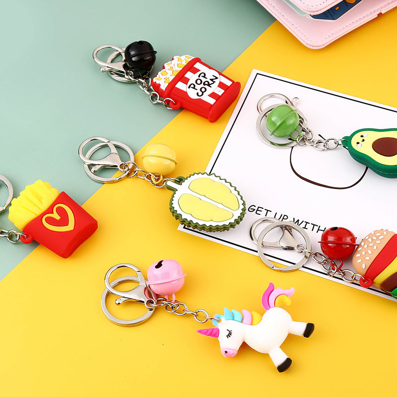 Wholesale Plastic Creative Cute Personalized Key Pendant Cartoon Keychain