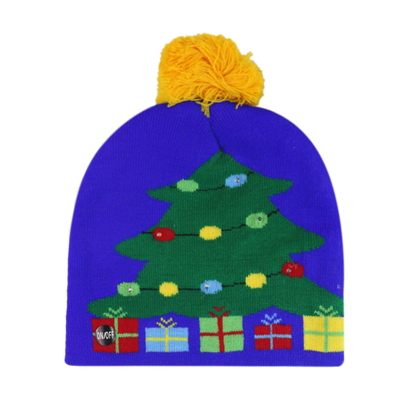 Wholesale Christmas Snowman Reindeer Christmas Tree Knit Hat