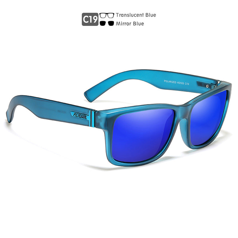 Wholesale Square Outdoor Colorful PC Sunglasses