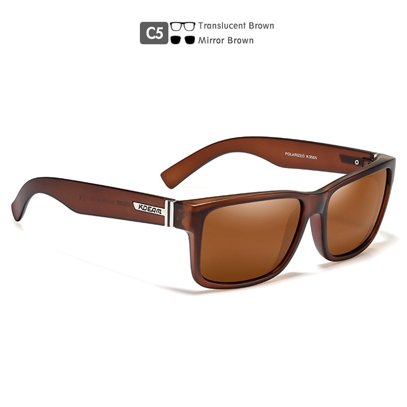 Wholesale Square Outdoor Colorful PC Sunglasses