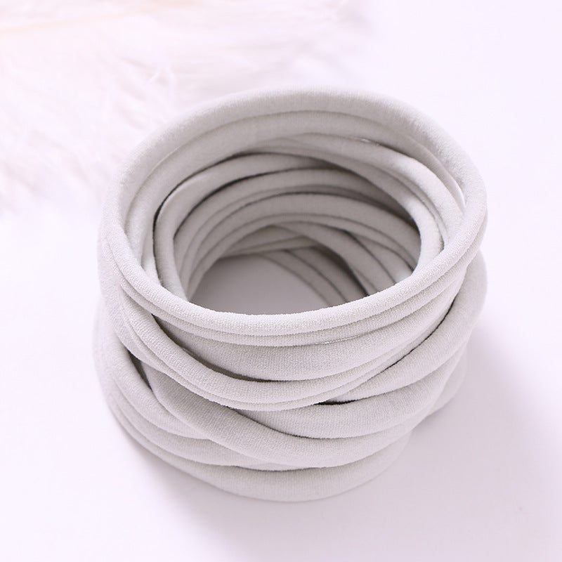 Wholesale Traceless Nylon Thin Children's Hair Loops