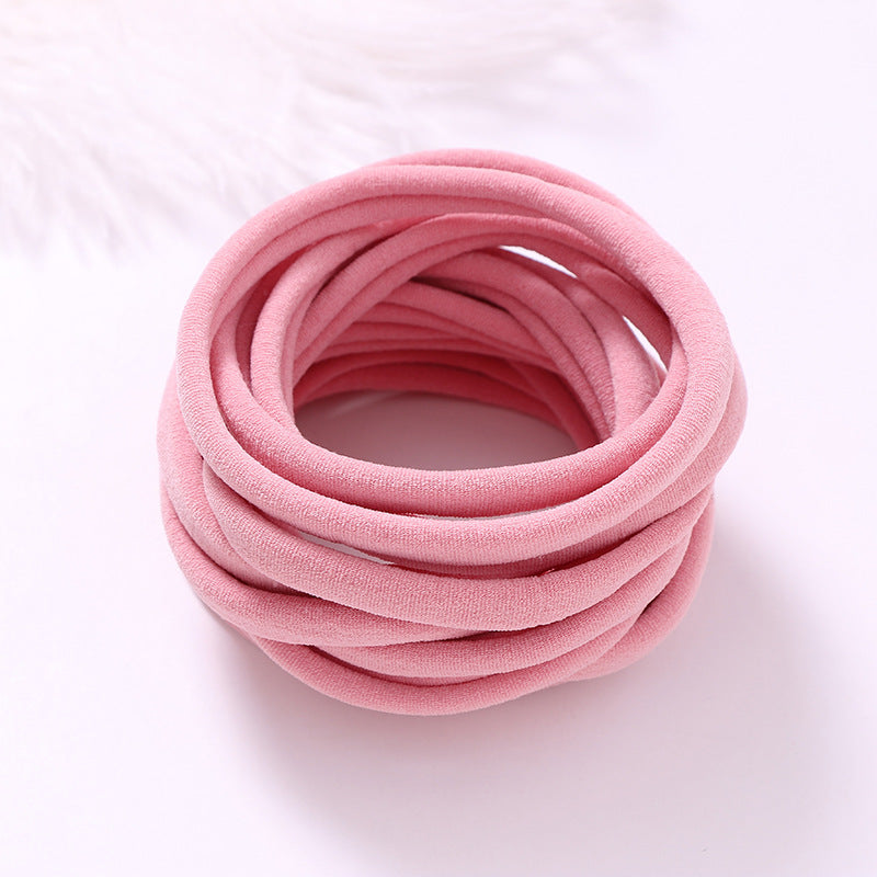 Wholesale Traceless Nylon Thin Children's Hair Loops