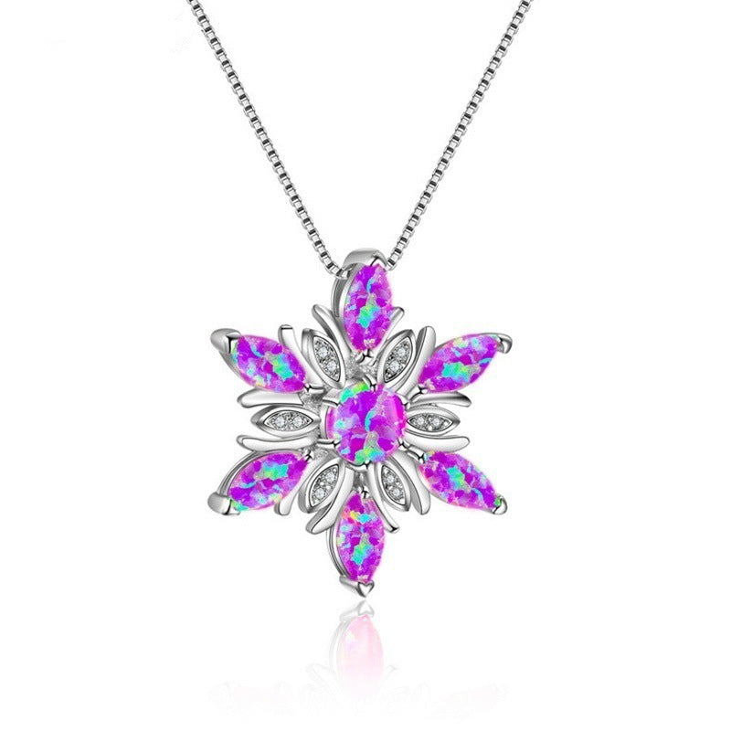 Wholesale Snowflake Necklace