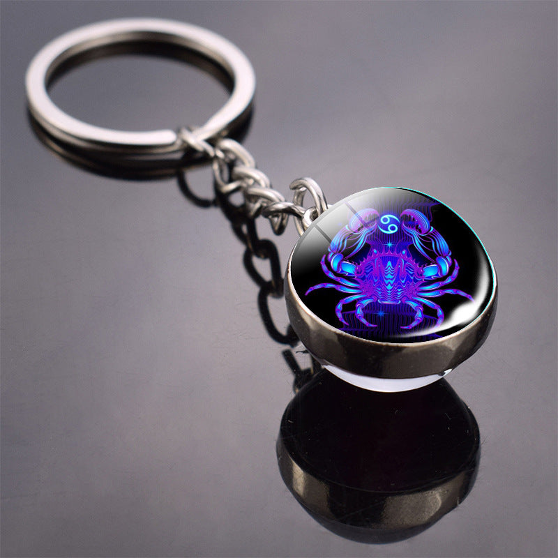 Wholesale Constellation Metal Keychains