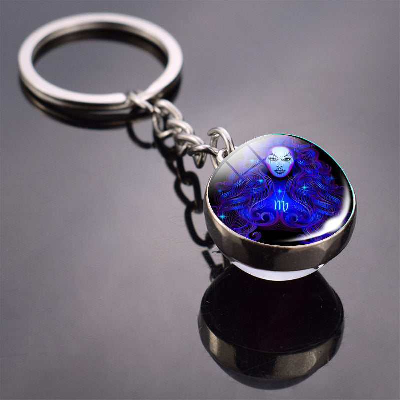 Wholesale Constellation Metal Keychains