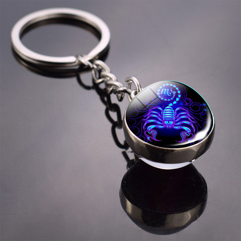 Wholesale Constellation Metal Keychains