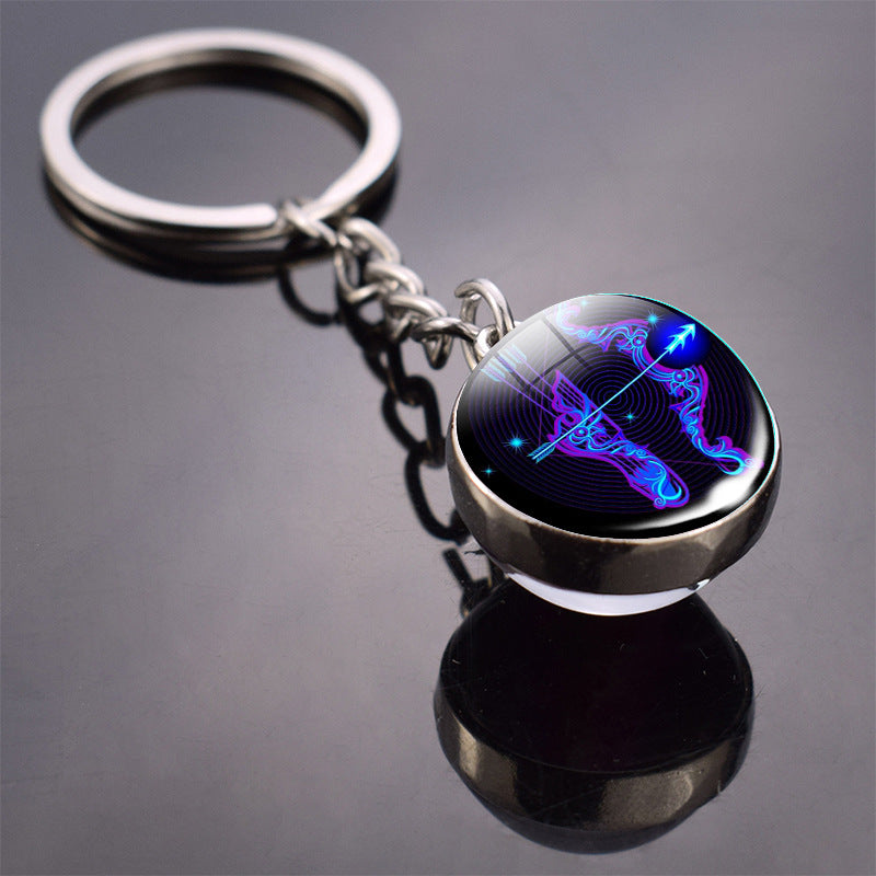 Wholesale Constellation Metal Keychains