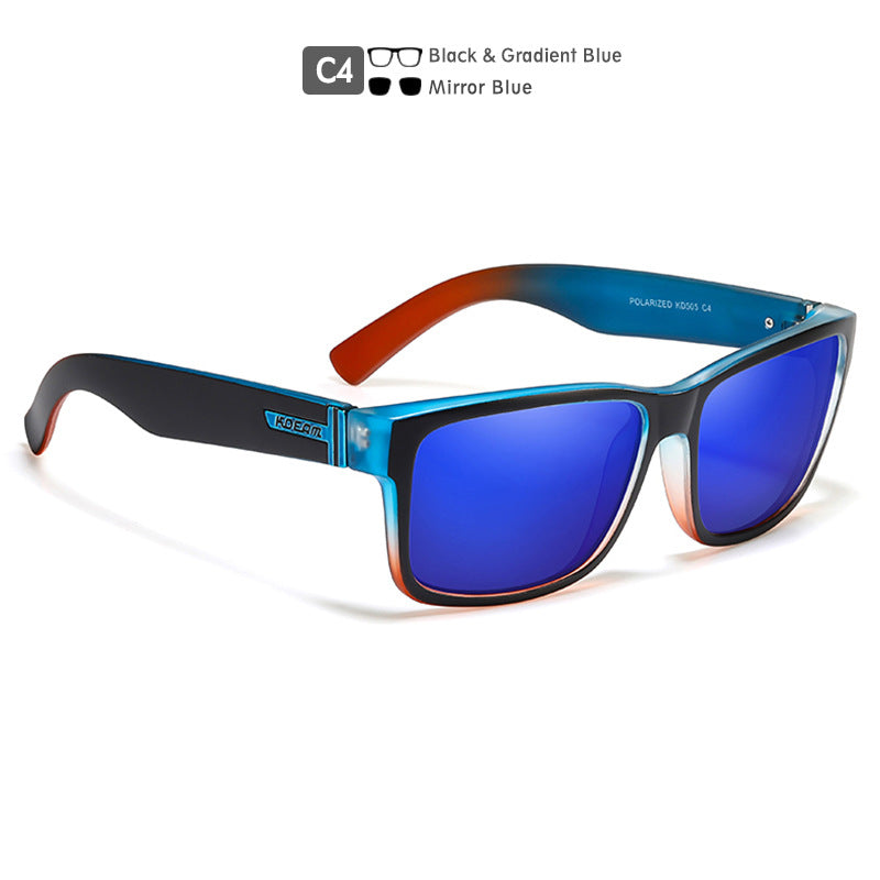 Wholesale Square Outdoor Colorful PC Sunglasses