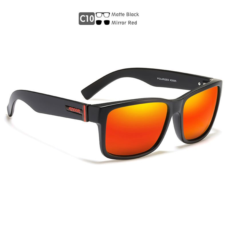 Wholesale Square Outdoor Colorful PC Sunglasses