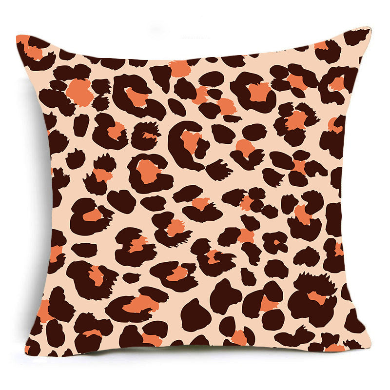 Wholesale Leopard Patterned Cow Patterned Zebra Patterned Short Plush Pillowcases
