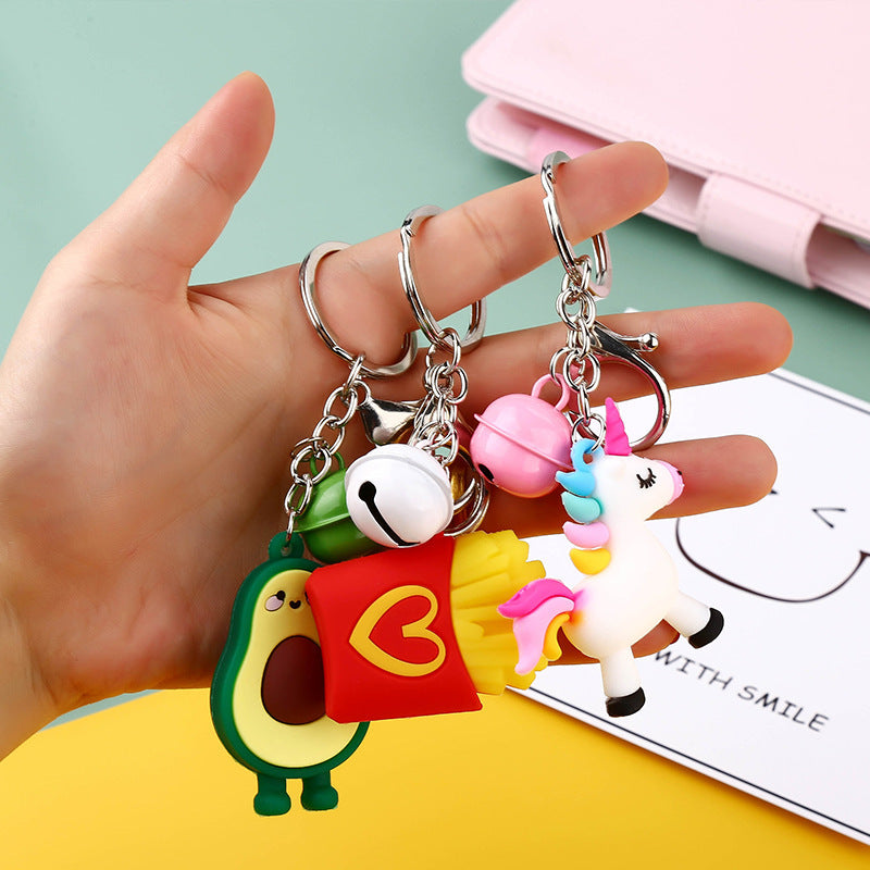 Wholesale Plastic Creative Cute Personalized Key Pendant Cartoon Keychain