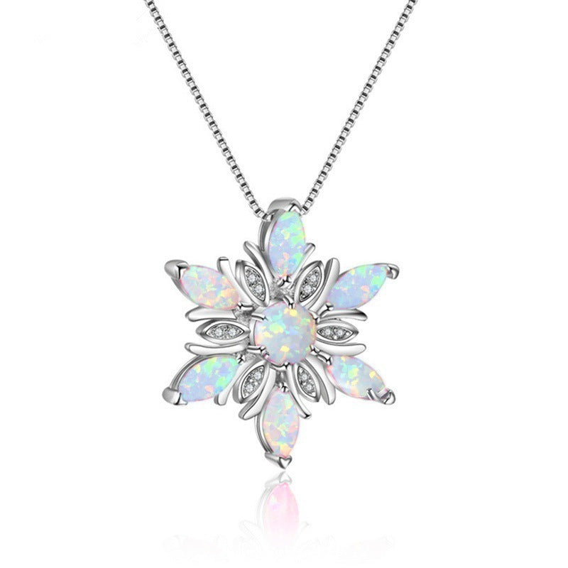 Wholesale Snowflake Necklace