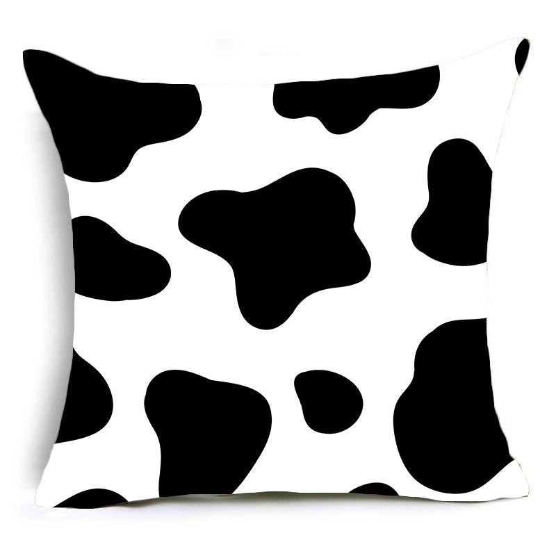 Wholesale Leopard Patterned Cow Patterned Zebra Patterned Short Plush Pillowcases
