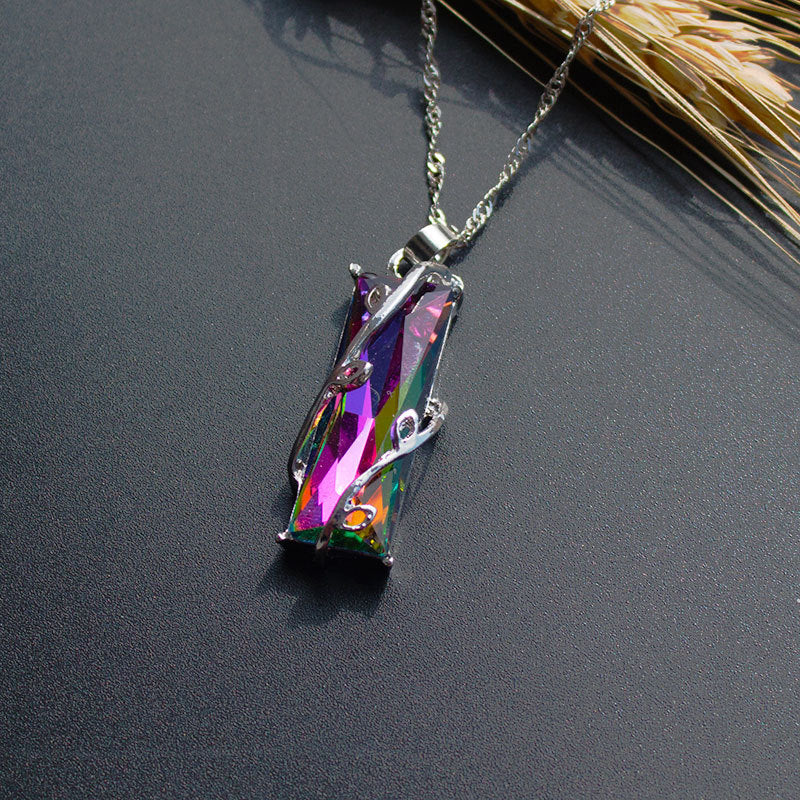 Wholesale crystal leaf earrings