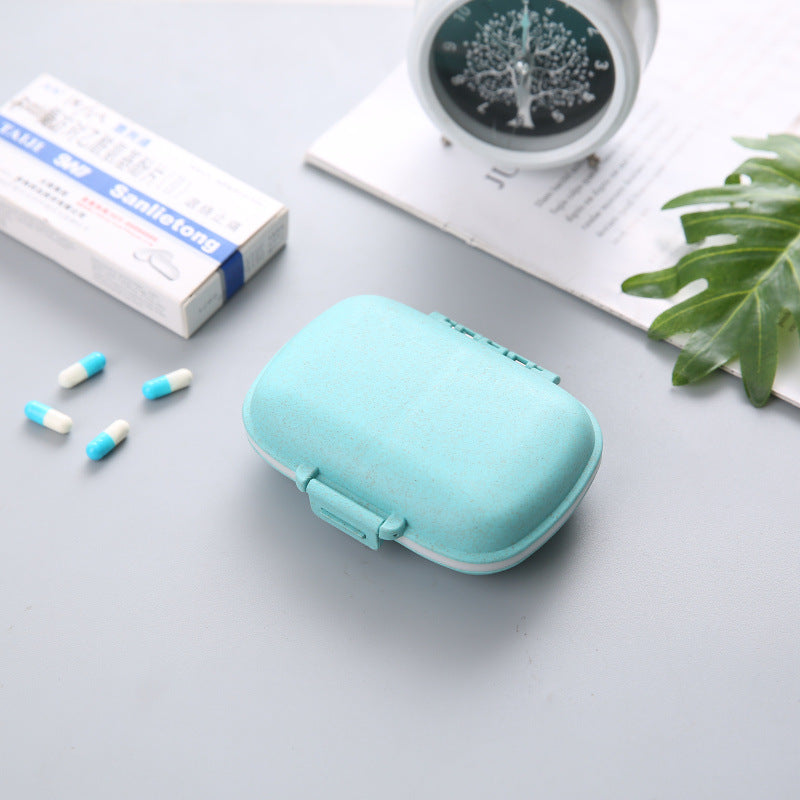 Wholesale PP Portable 8-compartment Sealed Medicine Box