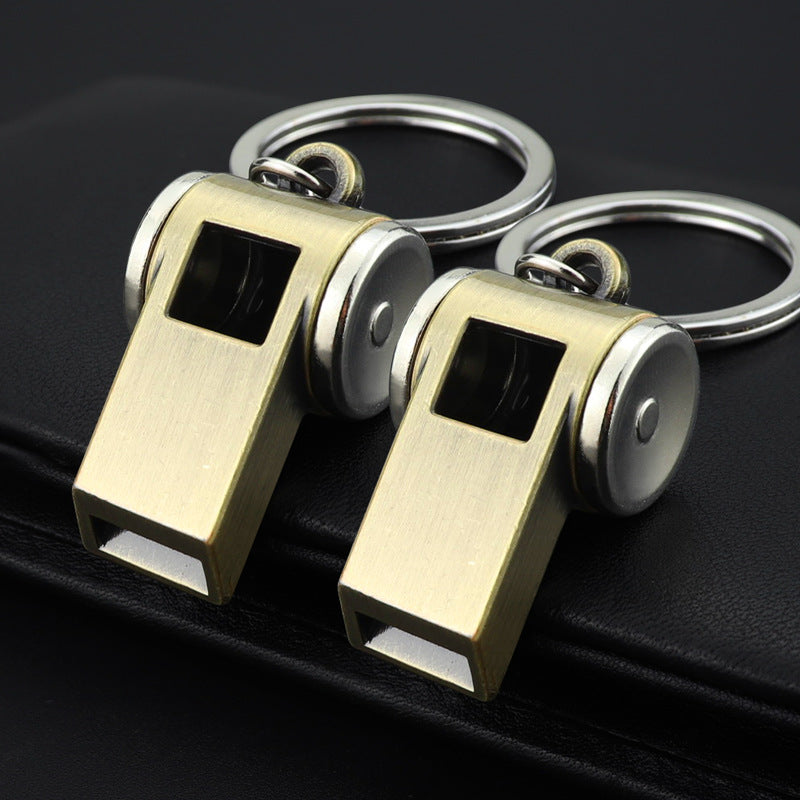 Wholesale Metal Whistle Keychain Pendant