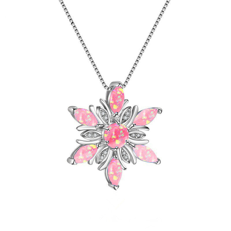 Wholesale Snowflake Necklace