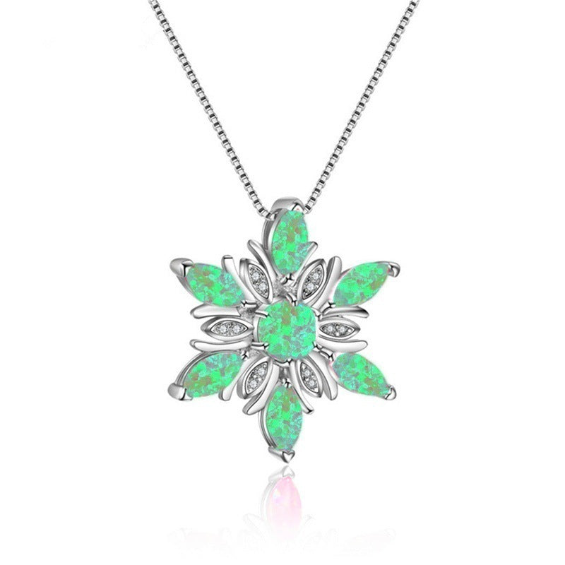 Wholesale Snowflake Necklace