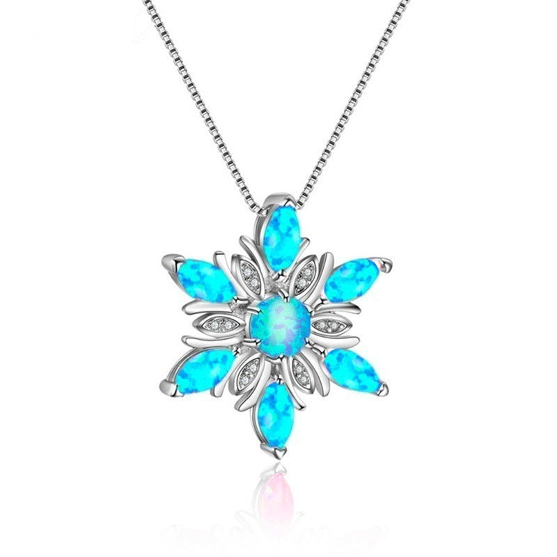Wholesale Snowflake Necklace