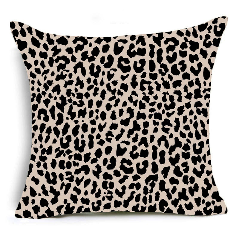 Wholesale Leopard Patterned Cow Patterned Zebra Patterned Short Plush Pillowcases
