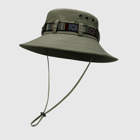 Wholesale Polyester Fiber UV Protection Bucket Hat