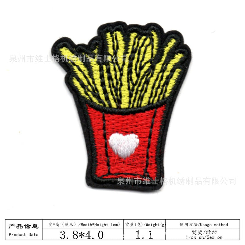 Wholesale Cartoon car small children' s embroidery DIY Patches