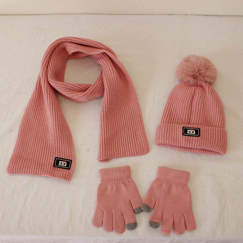 Wholesale Plush and Thickened Children's Wool Scarf