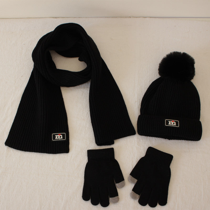 Wholesale Plush and Thickened Children's Wool Scarf