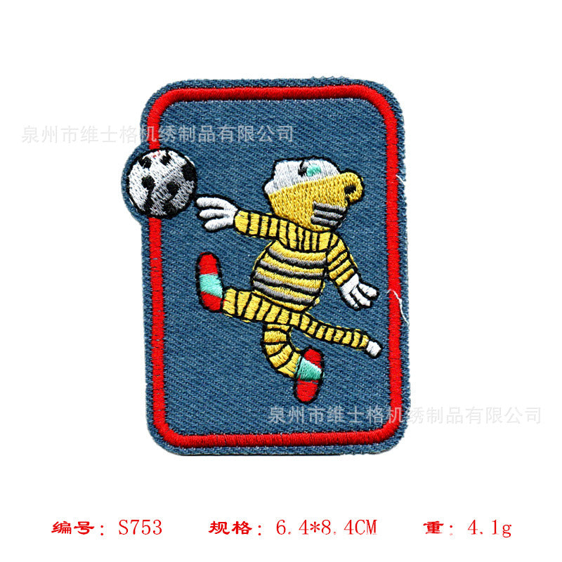 Wholesale Cartoon Rabbit Large Clothing Embroidery DIY Patches