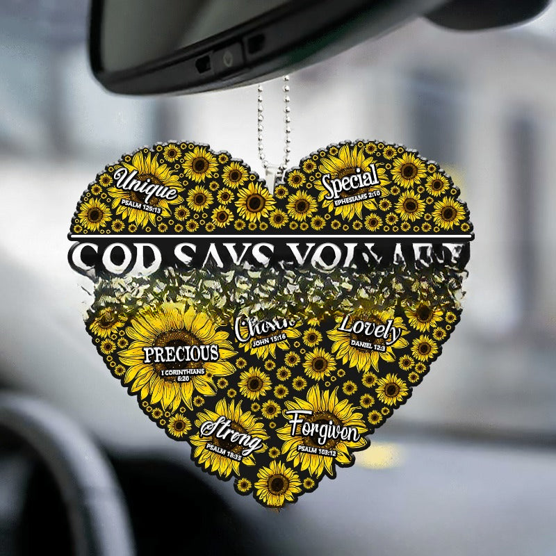 Wholesale Pink Chrysanthemum Love Acrylic Car Keychains