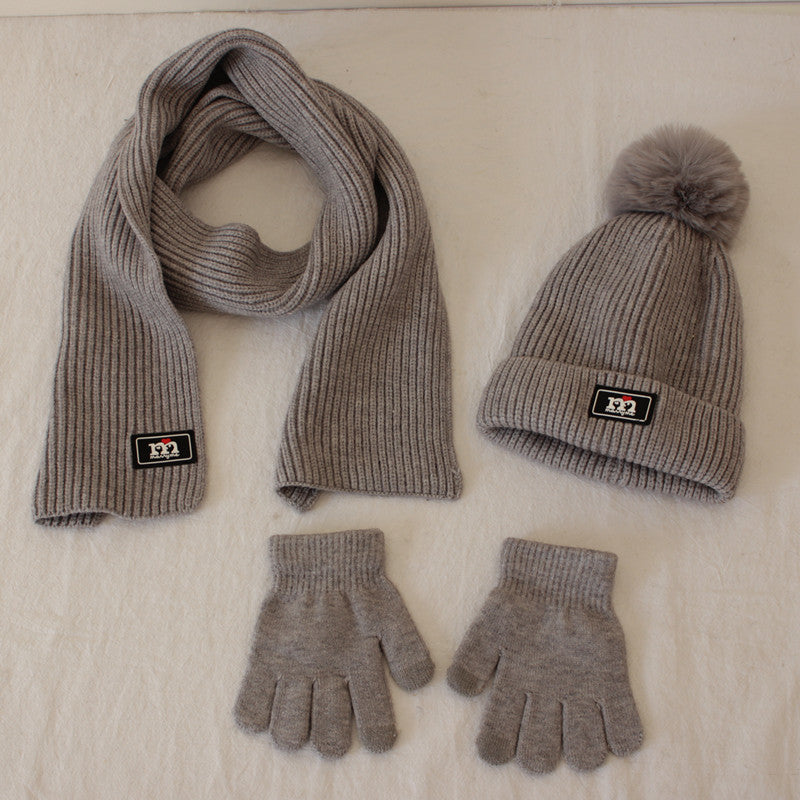 Wholesale Plush and Thickened Children's Wool Scarf