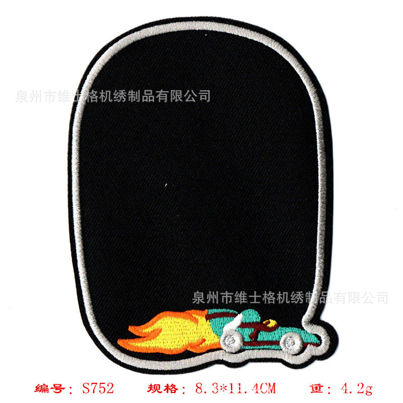 Wholesale Cartoon Rabbit Large Clothing Embroidery DIY Patches