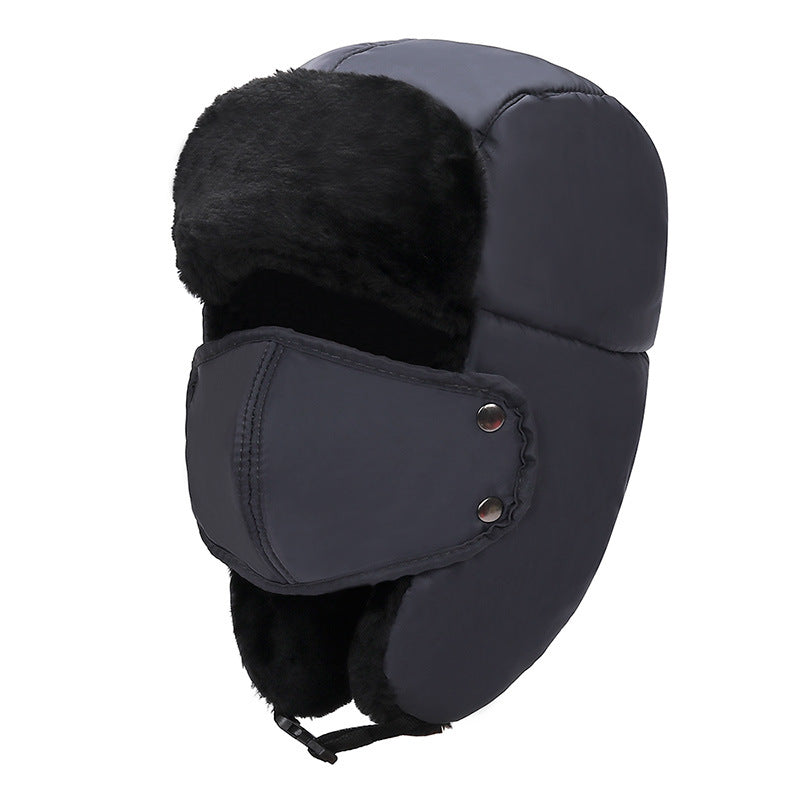 Wholesale Winter Cold-proof Thickened Plus Velvet Hat Warm Cotton Hat