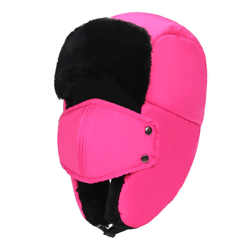Wholesale Winter Cold-proof Thickened Plus Velvet Hat Warm Cotton Hat