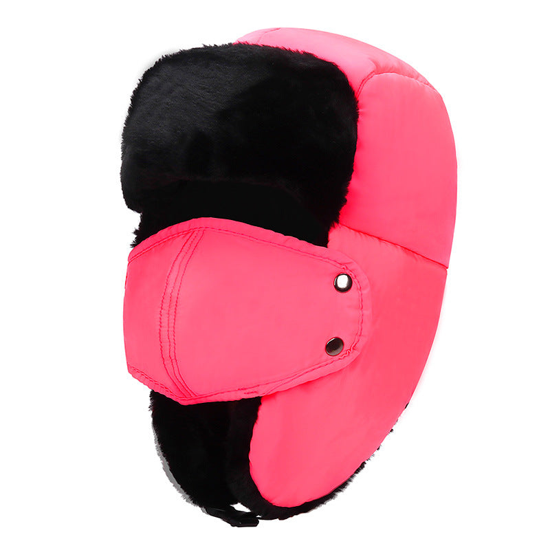 Wholesale Winter Cold-proof Thickened Plus Velvet Hat Warm Cotton Hat