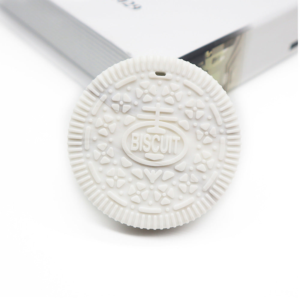 Wholesale 10PCS/PACK Silicone Sandwich Biscuits Donuts Anti-Eater Teether