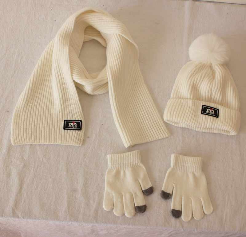 Wholesale Plush and Thickened Children's Wool Scarf