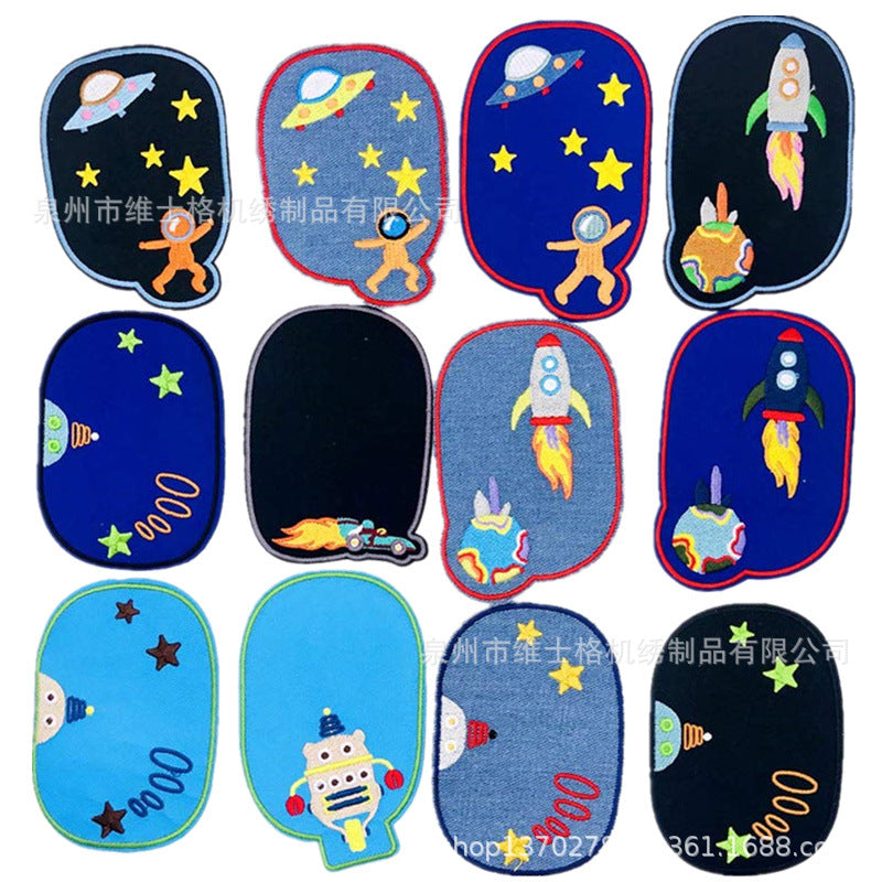 Wholesale Cartoon Rabbit Large Clothing Embroidery DIY Patches