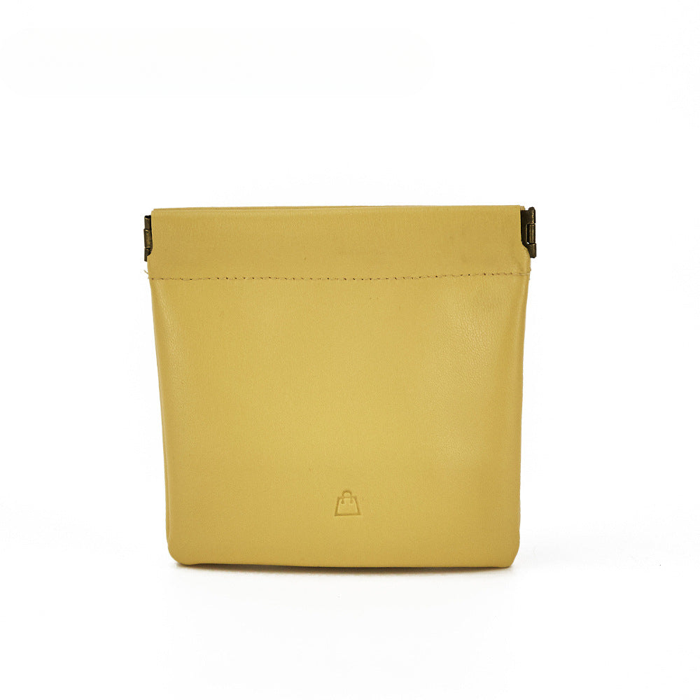 Wholesale Mini Portable Headphones PVC Leather Storage Bag