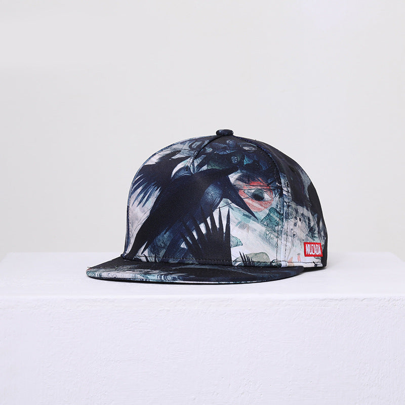 Capilla de béisbol de Brim Hip Hop de poliéster de poliéster al por mayor
