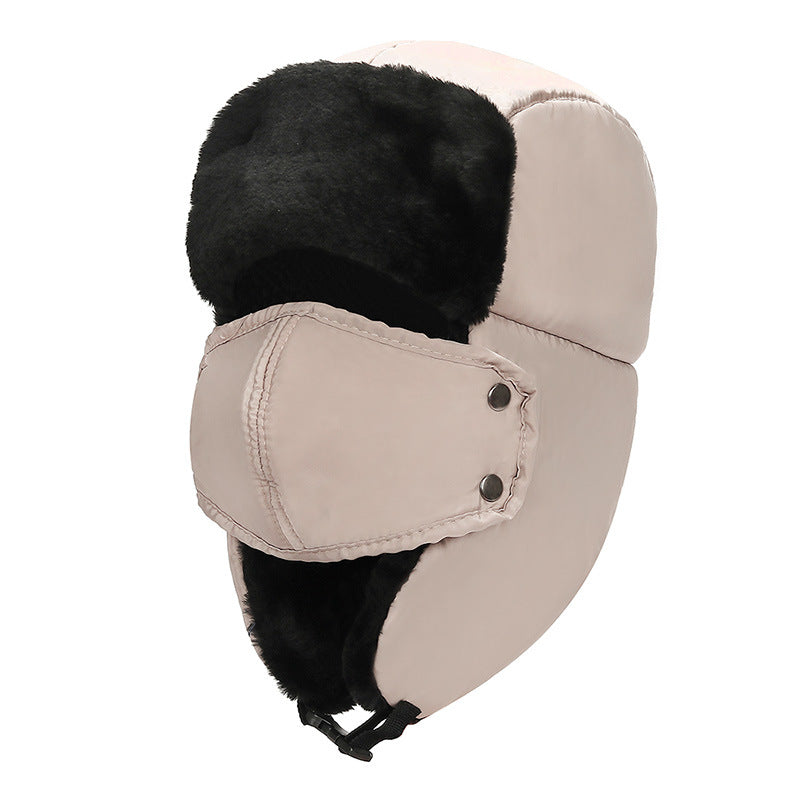 Wholesale Winter Cold-proof Thickened Plus Velvet Hat Warm Cotton Hat