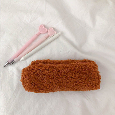 Wholesale Cute Stationery Plush Pencil Case