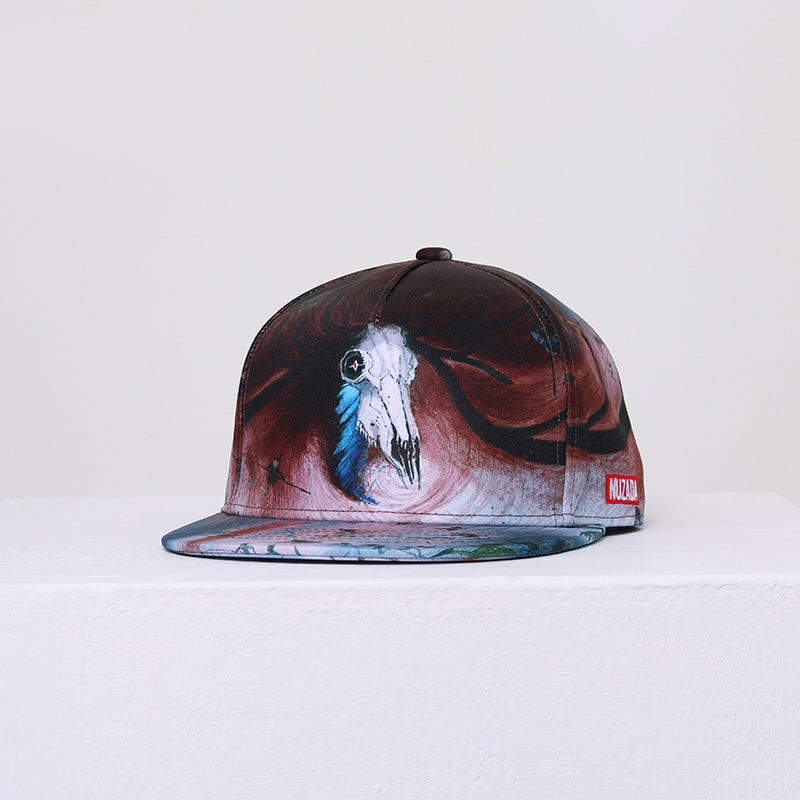 Capilla de béisbol de Brim Hip Hop de poliéster de poliéster al por mayor