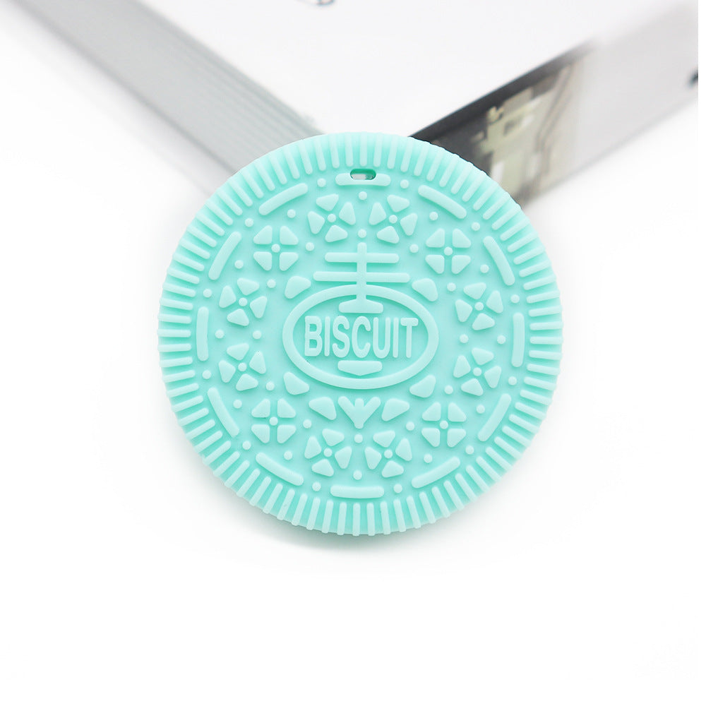 Wholesale 10PCS/PACK Silicone Sandwich Biscuits Donuts Anti-Eater Teether