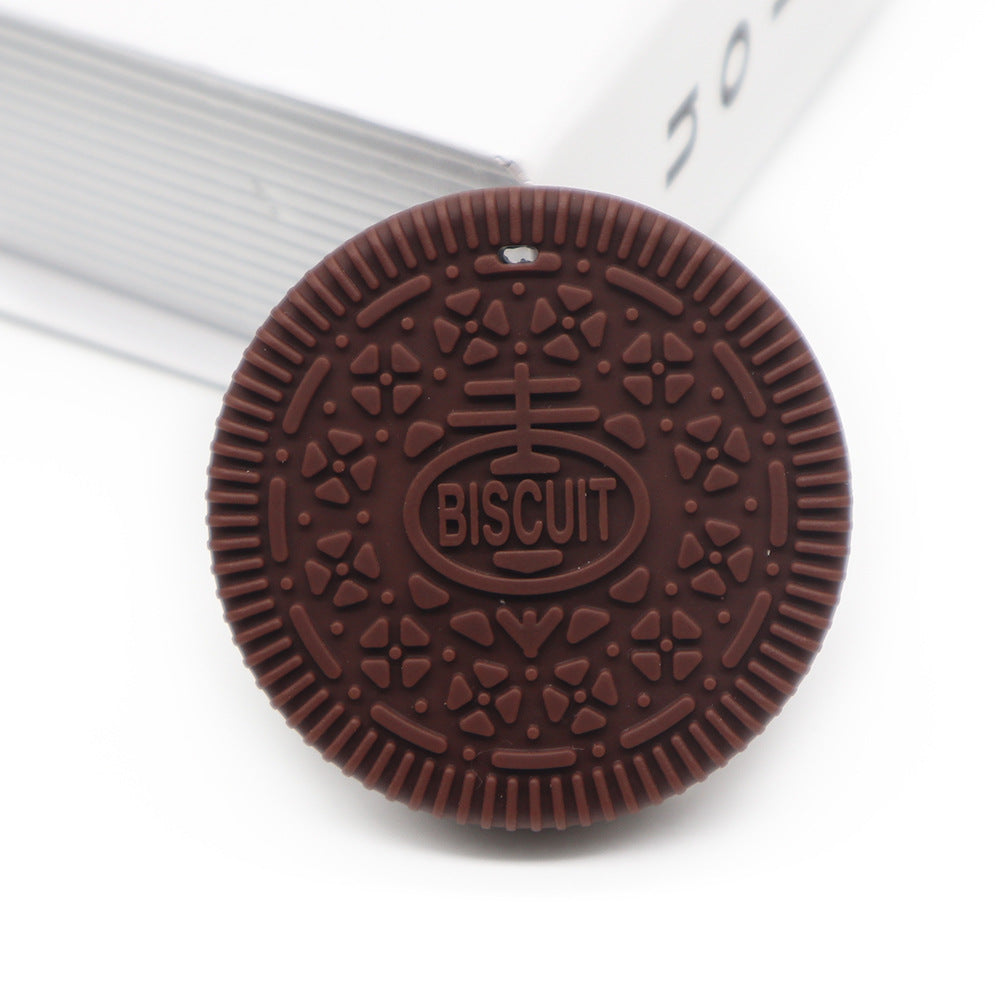 Wholesale 10PCS/PACK Silicone Sandwich Biscuits Donuts Anti-Eater Teether